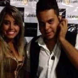 Foto de Sabrina e Gabriel