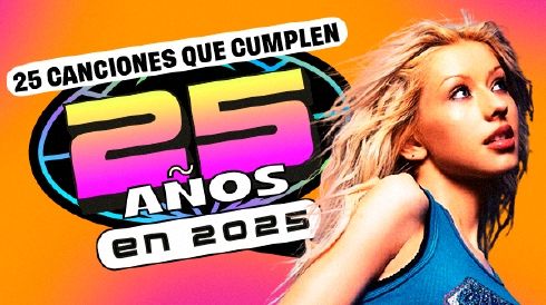 25 canciones que cumplen 25 años en 2025